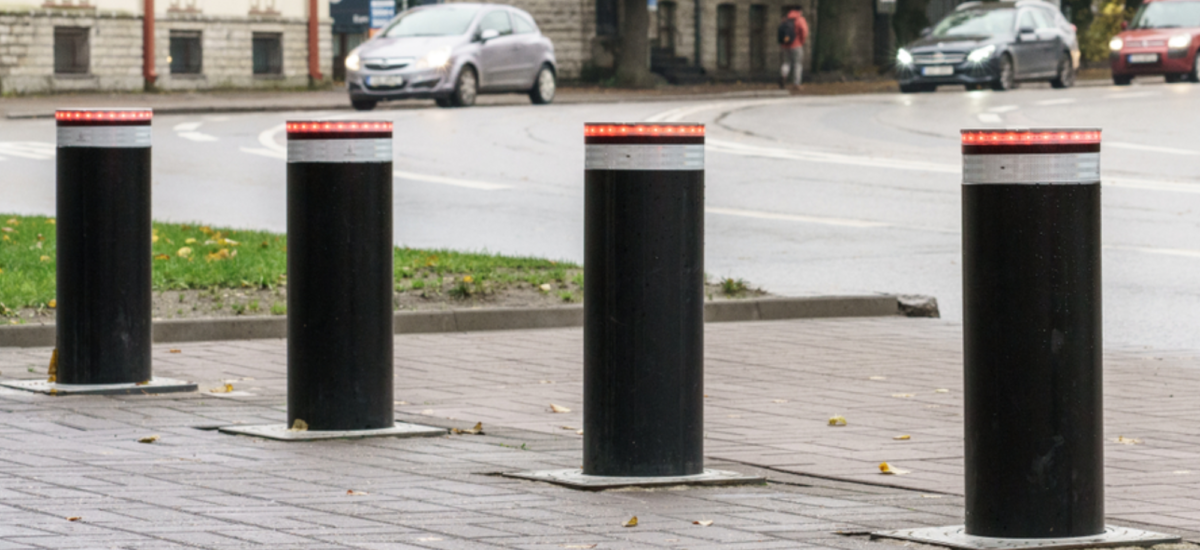 Automatic rising security bollards installation and call-out repair Hertfordshire London Midlands – Industrial Gates and Barrier Systems