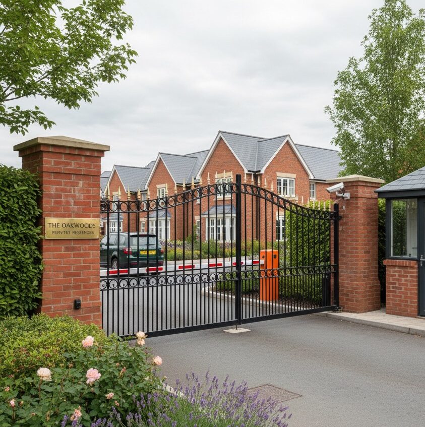 Automated access control system property nmanagement estate — IGB Systems, gate and barrier ninstallation London and South East England