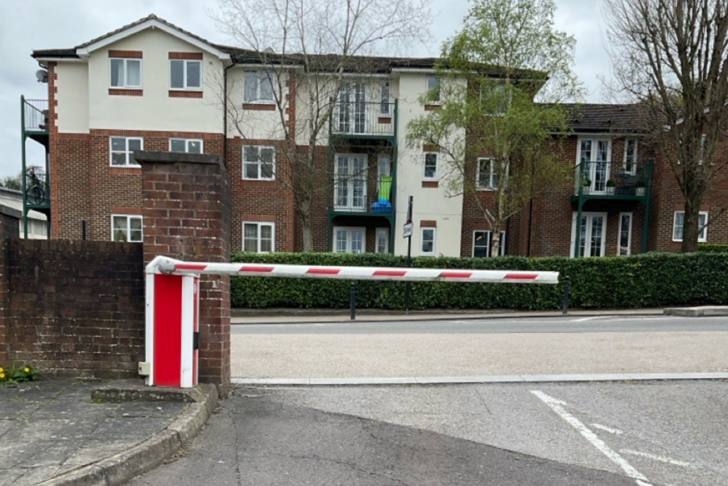 Barrier arm repair Feig Radar installation university High Wycombe Buckinghamshire — Industrial Gates and Barrier Systems